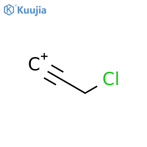1-PROPYNYLIUM, 3-CHLORO- structure