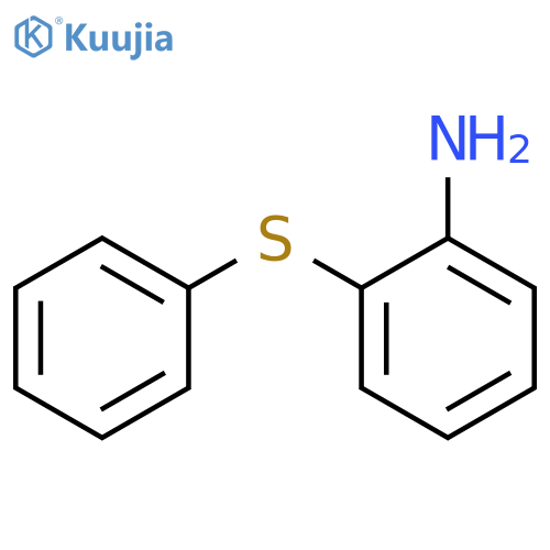 Benzenamine,2-(phenylthio)-, hydrochloride (1:1) structure