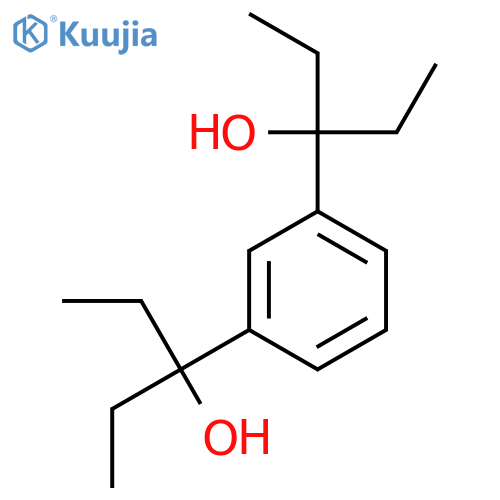 1,3-Bis(3-hydroxy-3-pentyl)benzene structure
