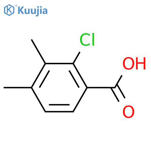 2-chloro-3,4-dimethylbenzoic acid structure