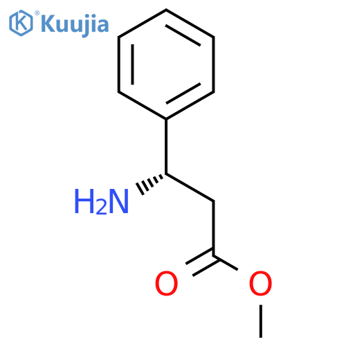 Methyl (S)-3-acetamido-3-phenylpropanoate structure