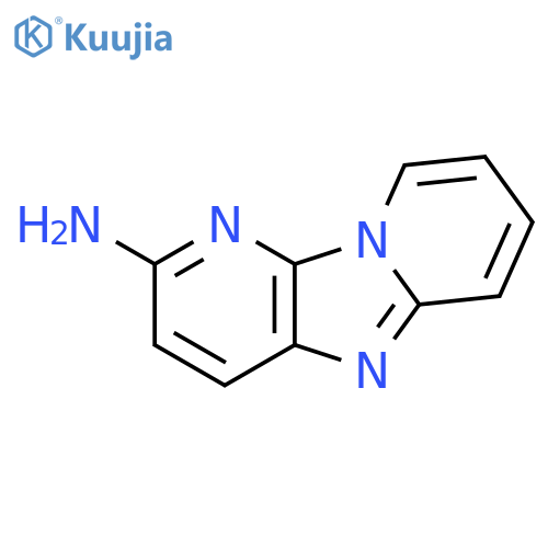 1,3,8-triazatricyclo7.4.0.0,2,7trideca-2,4,6,8,10,12-hexaen-4-amine structure