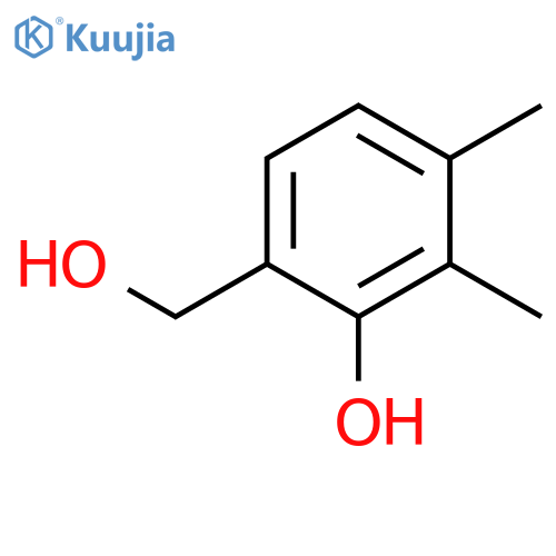 BENZENEMETHANOL, 2-HYDROXY-3,4-DIMETHYL- structure