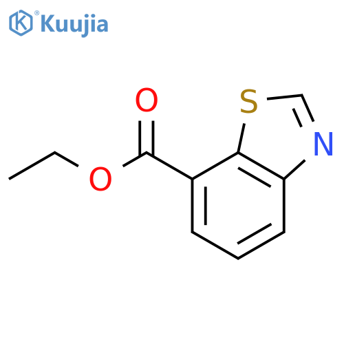 Ethyl benzo[d]thiazole-7-carboxylate structure