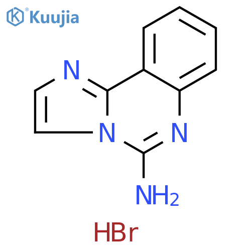 Imidazo[1,2-c]quinazolin-5-amine, hydrobromide (1:1) structure