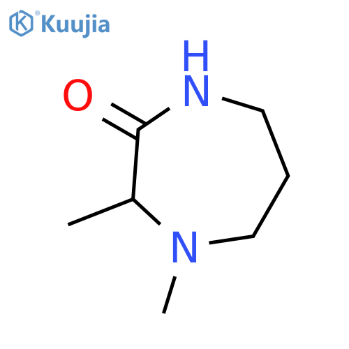 3,4-Dimethyl-1,4-diazepan-2-one structure