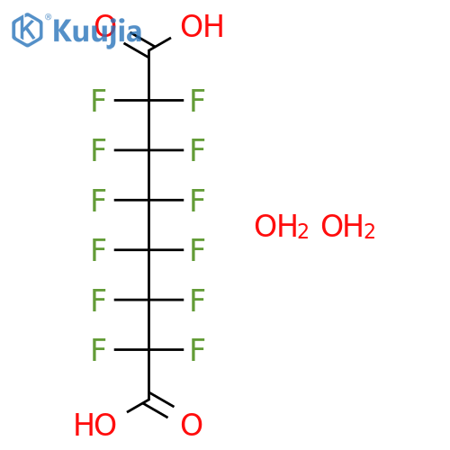Dodecafluorosuberic acid structure