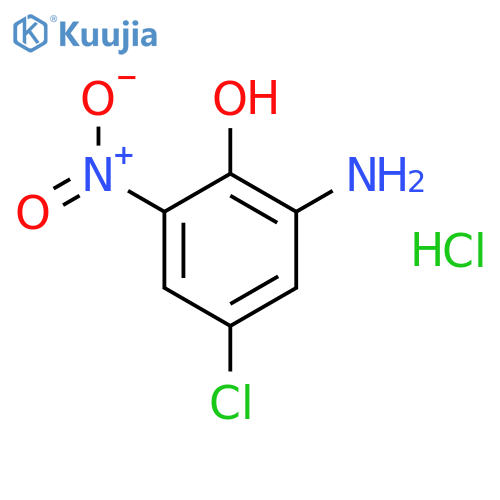 2-Amino-4-chloro-6-nitrophenolHydrochloride structure