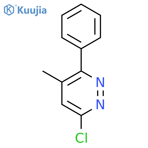 6-chloro-4-methyl-3-phenylpyridazine structure
