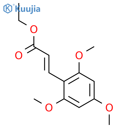 Ethyl 2,4,6-Trimethoxycinnamate structure