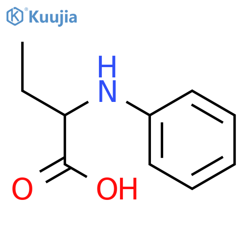 2-anilinobutanoic acid structure