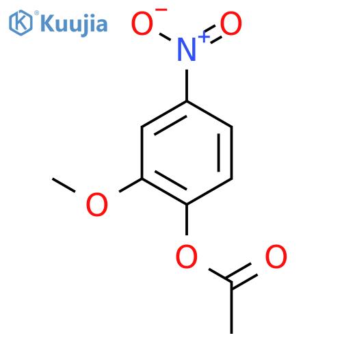 2-methoxy-4-nitrophenyl acetate structure