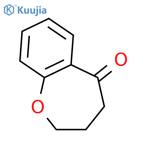 2,3,4,5-tetrahydro-1-benzoxepin-5-one structure