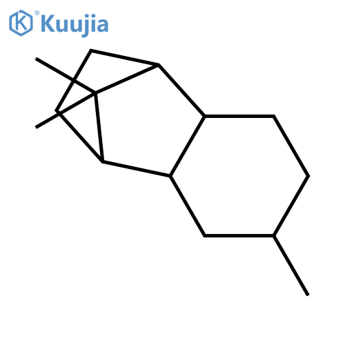 decahydro-6,9,9-trimethyl-1,4-methanonaphthalene structure