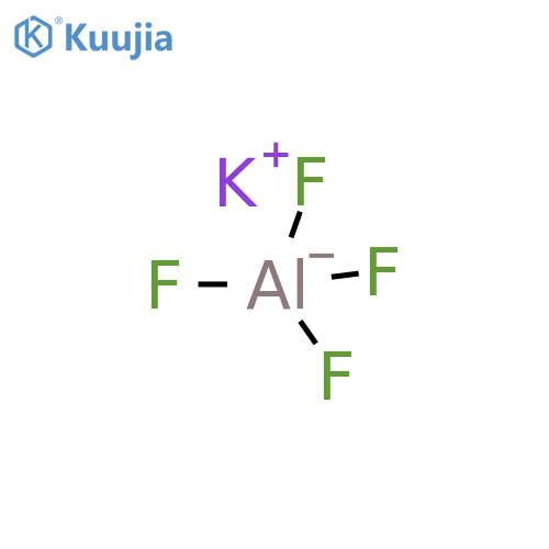 Potassium tetrafluoroaluminate structure