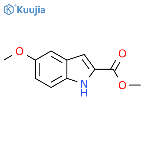 Methyl 5-Methoxy-1H-indole-2-carboxylate structure