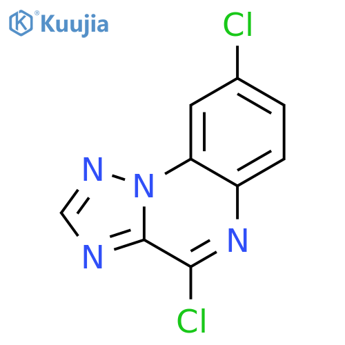 [1,2,4]TRIAZOLO[1,5-A]QUINOXALINE, 4,8-DICHLORO- structure
