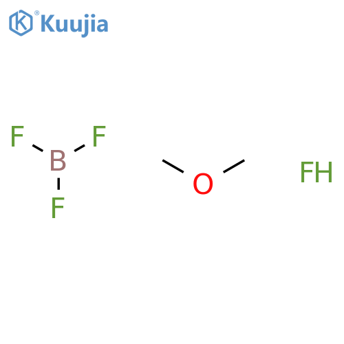 Tetrafluoroboric acid dimethyl ether complex structure
