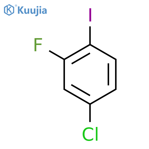 4-Chloro-2-fluoroiodobenzene structure