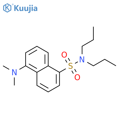 1-Naphthalenesulfonamide, 5-(dimethylamino)-N,N-dipropyl- structure
