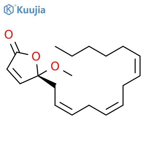 (5S)-5-Methoxy-5-(tetradeca-2,5,8-trien-1-yl)furan-2(5H)-one structure