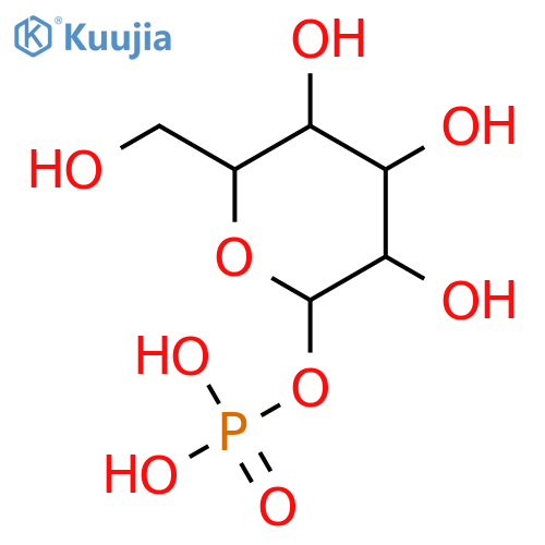 Glucose-l-phosphate structure