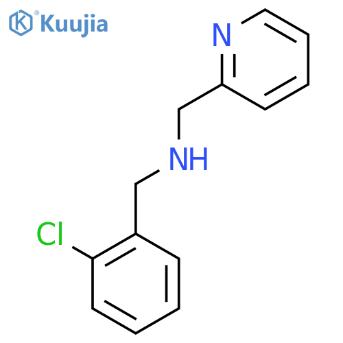 N-(2-Chlorobenzyl)-1-(pyridin-2-yl)methanamine structure