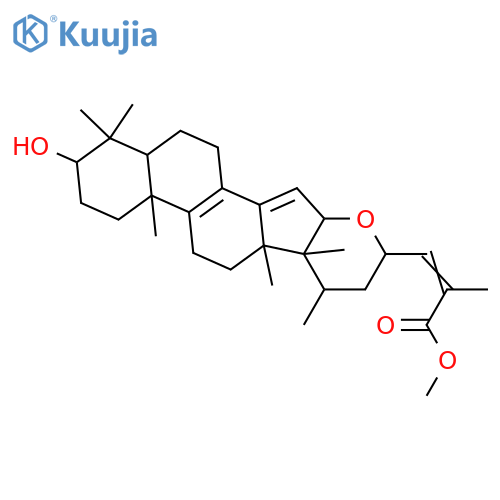 16,23-Epoxy-3-hydroxy-4,4,17-trimethylcholesta-8,14,24-trien-26-oic acid; (3α,16α,23R,24E)-form, Me ester structure