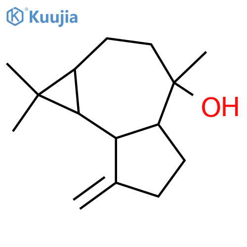 4(15)-Aromadendren-10-ol; (1β,5α,6β,7β,10α)-form structure