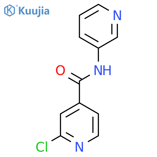 2-Chloro-N-(pyridin-3-yl)isonicotinamide structure
