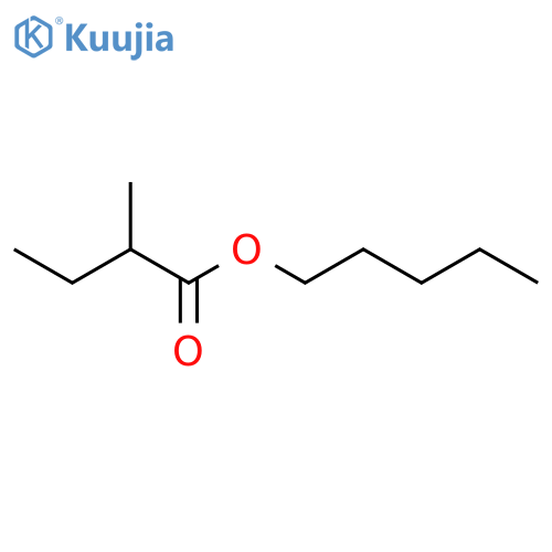 Pentyl 2-methylbutyrate structure
