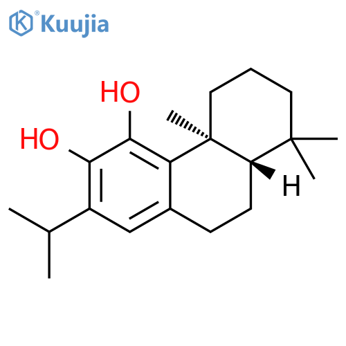 3,4-Phenanthrenediol, 4b,5,6,7,8,8a,9,10-octahydro-4b,8,8-trimethyl-2-(1-methylethyl)-, (4bS,8aS)- structure