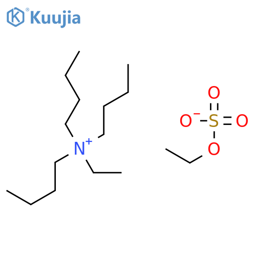 tributylethylammonium ethyl sulphate structure