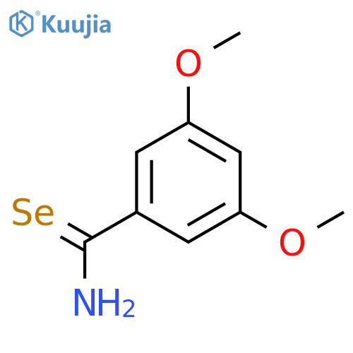 BENZENECARBOSELENOAMIDE, 3,5-DIMETHOXY- structure