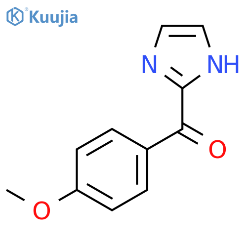 1H-imidazol-2-yl(4-methoxyphenyl)-Methanone structure