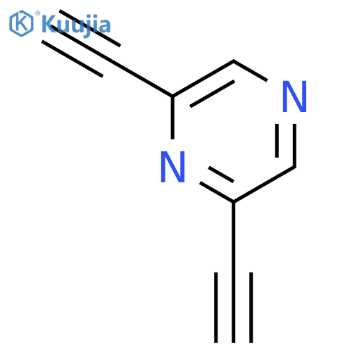 2,6-diethynylpyrazine structure