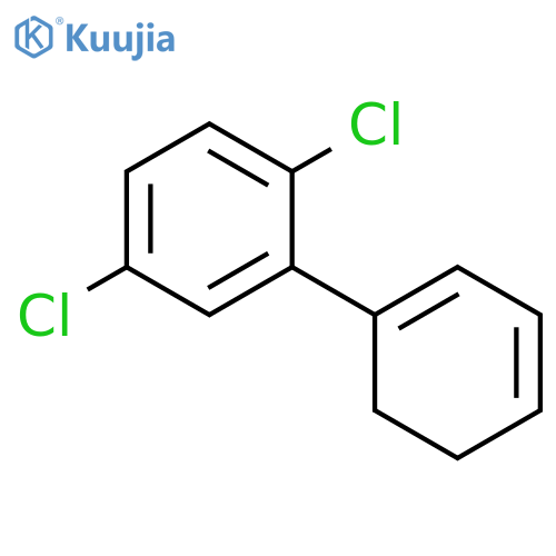BENZENE, 1,4-DICHLORO-2-(1,3-CYCLOHEXADIEN-1-YL)- structure