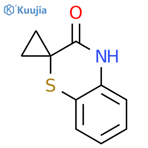 3,4-dihydrospiro1,4-benzothiazine-2,1'-cyclopropane-3-one structure