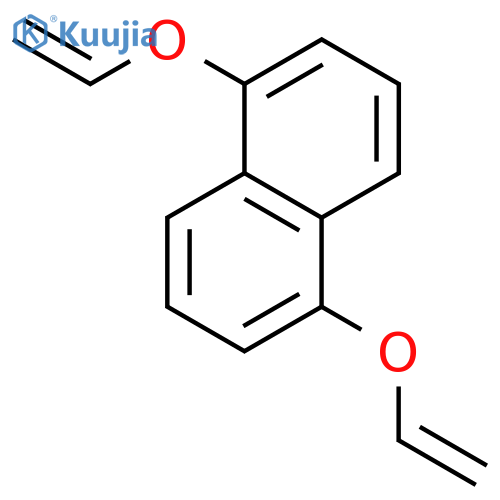 NAPHTHALENE, 1,5-BIS(ETHENYLOXY)- structure