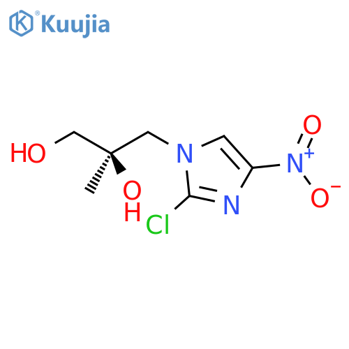 (2R)-3-(2-Chloro-4-nitro-1H-imidazol-1-yl)-2-methyl-1,2-propanediol structure