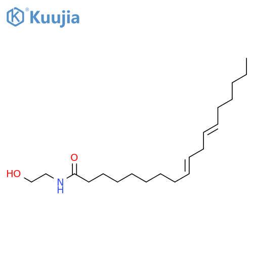 N-Linoleoylethanolamine structure