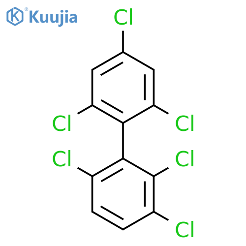 2,2',3,4',6,6'-hexachlorobiphenyl structure