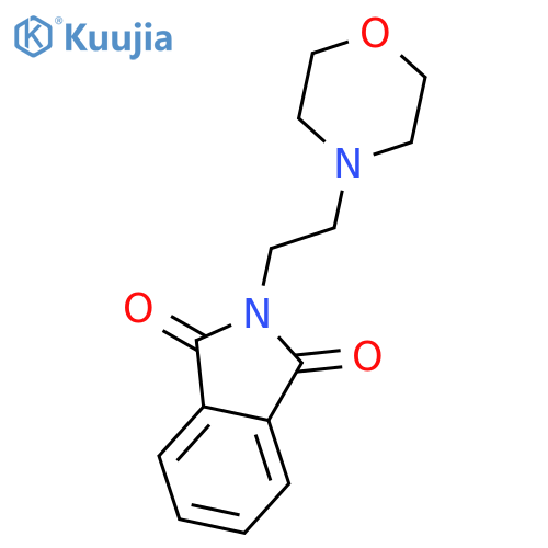 N-(2-Morpholinoethyl)-phthalimide structure
