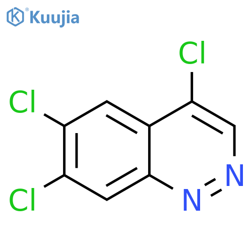 4,6,7-trichloro-Cinnoline structure