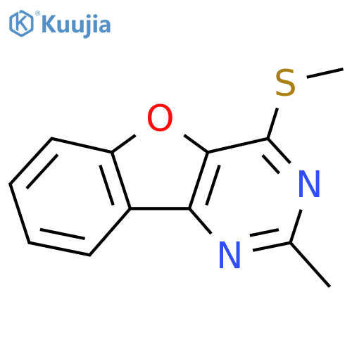 4-methyl-6-(methylsulfanyl)-8-oxa-3,5-diazatricyclo7.4.0.0,2,7trideca-1(9),2(7),3,5,10,12-hexaene structure