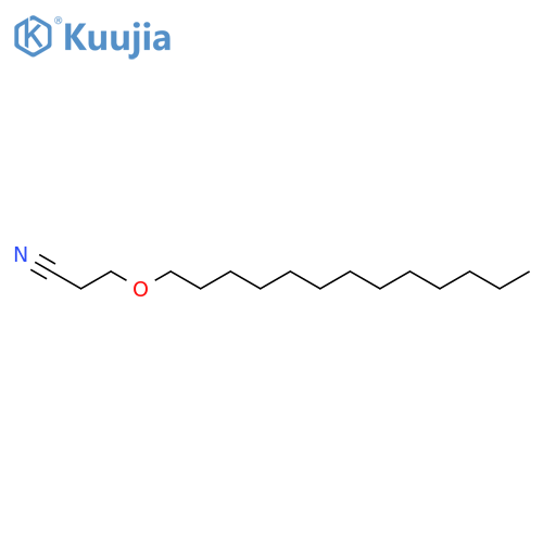 3-(tridecyloxy)propiononitrile structure