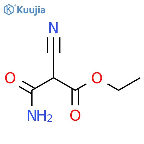 ethyl 2-carbamoyl-2-cyanoacetate structure