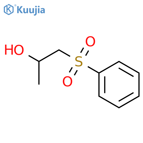 1-(benzenesulfonyl)propan-2-ol structure