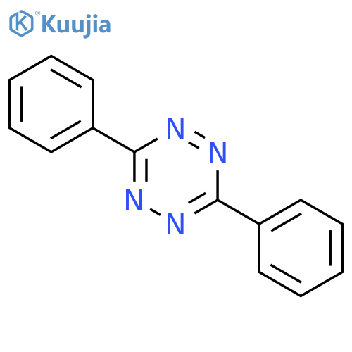 3,6-Diphenyl-1,2,4,5-tetrazine structure