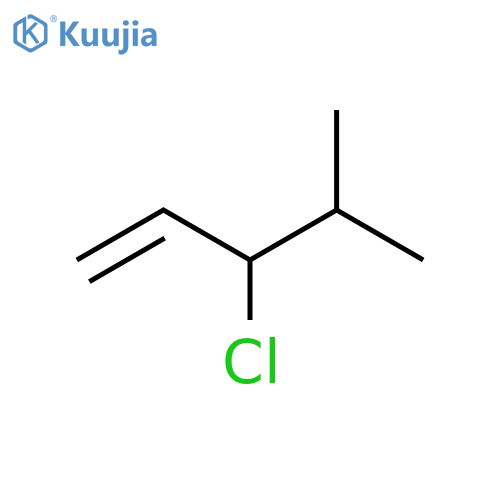 3-chloro-4-methylpent-1-ene structure